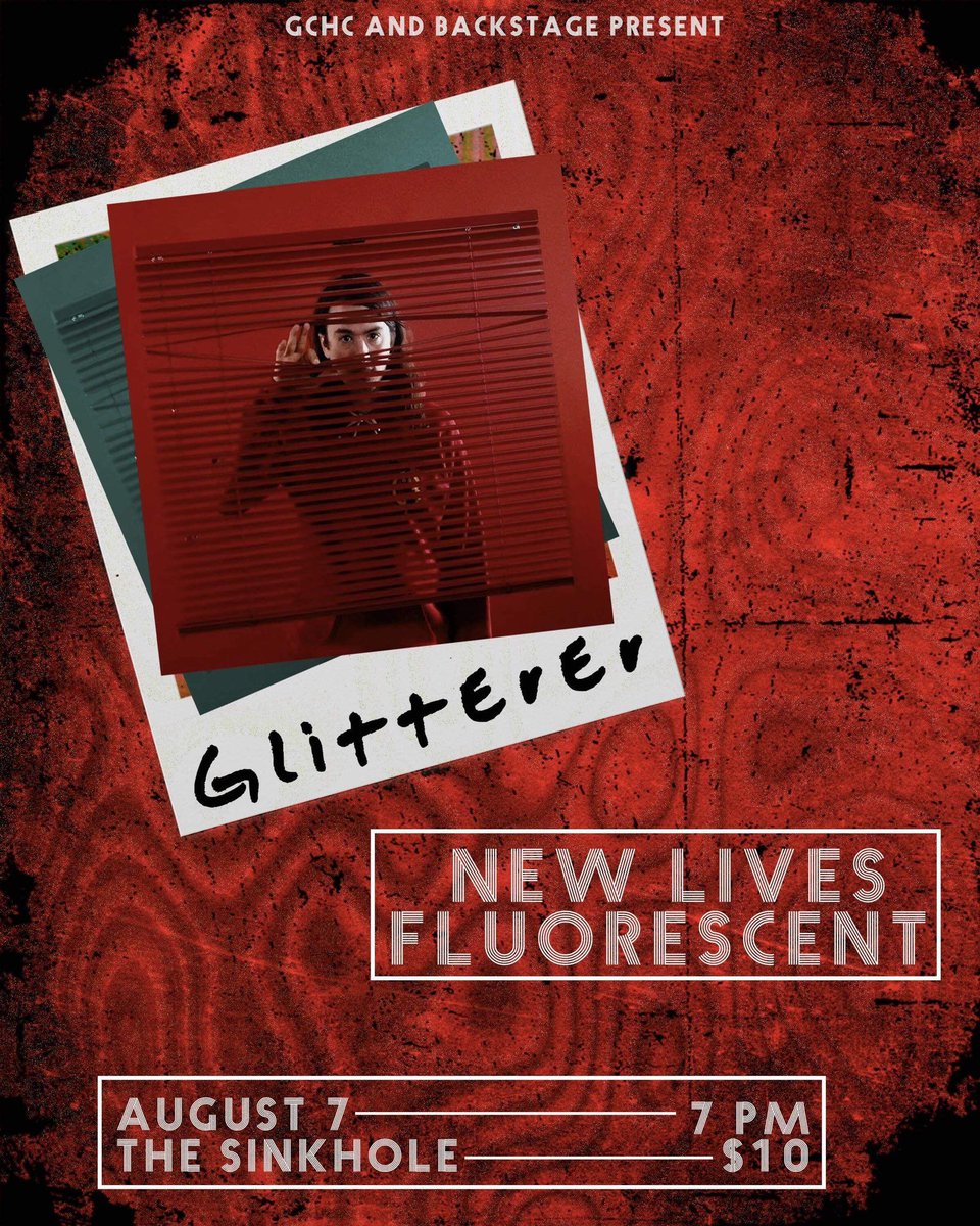 .<a href="/newlivesstl/">New Lives</a> are supporting <a href="/glitterererer/">Glitterer</a> at their St. Louis, MO show this August!