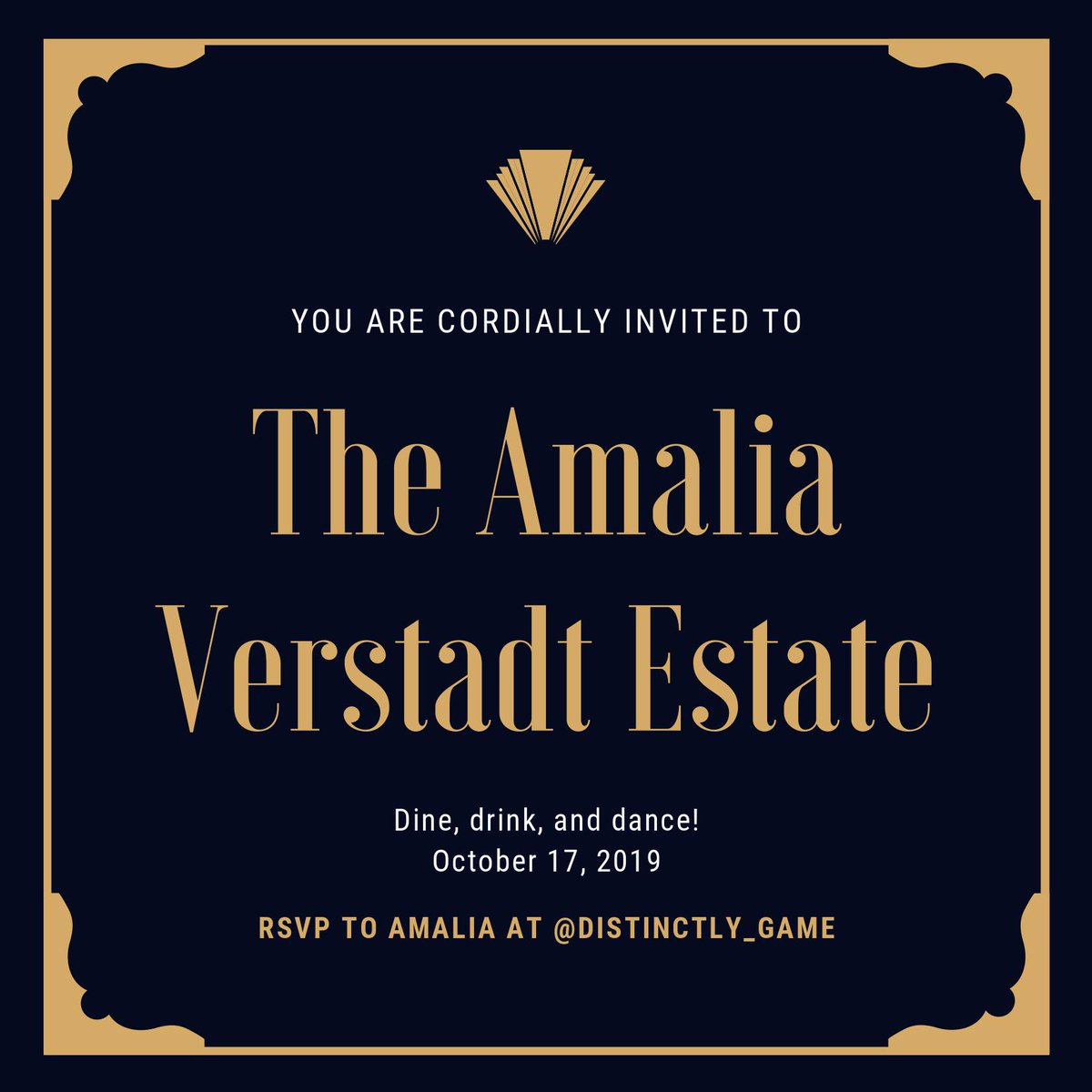 Distinctly_Game's tweet image. Introducing Distinctly Regrettable Eventualities, a 3D comedy action game! Play as Amalia Verstadt as you put your hosting skills to the test during the most anticipated night of the year. Coming to EGX in October 2019! #indiegame #EGX2019