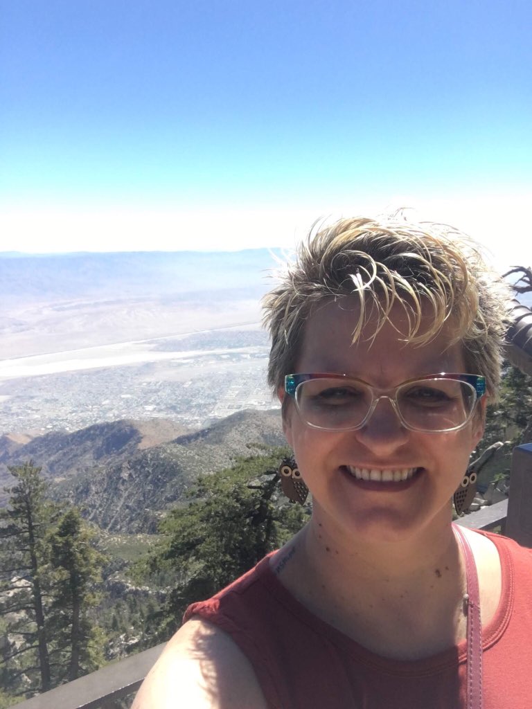 OwlsTeachLove's tweet photo. @dbc_inc @burgessdave @TaraMartinEDU @burgess_shelley @tishrich @tamaraletter @iluveducating @mradamwelcome @AllysonApsey @JayBilly2 Following the #NSTConference I took the chance to ride the aerial tram in Palm Springs. Breathtaking!!! #dbcchallenge #tlap https://t.co/rDwuOPxXAG