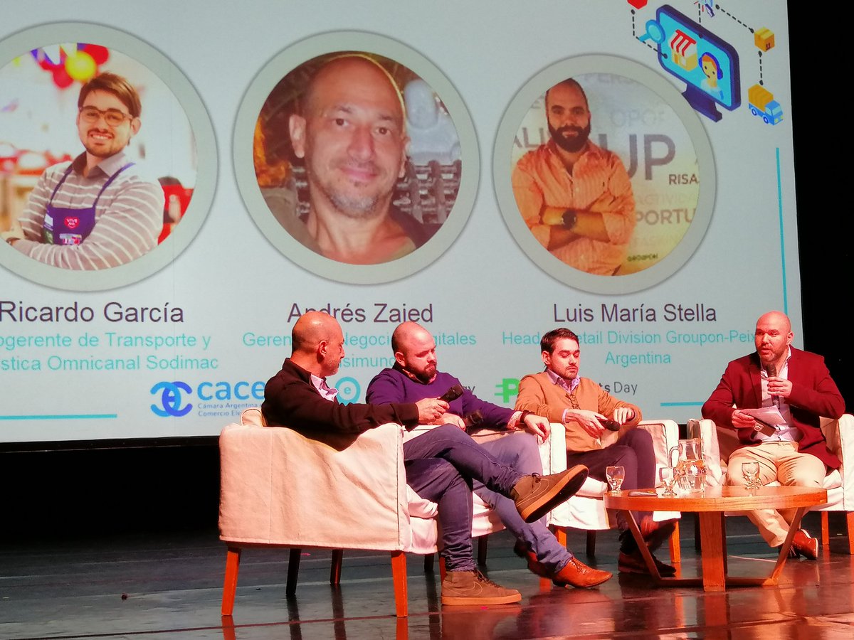 tanotopp's tweet photo. El próximo nivel de la #Logística para #ecommerce, según #Musimundo, #Groupon y #Sodimac, en el #eLogisticday de la #CACE. https://t.co/zVnRh3rQJG
