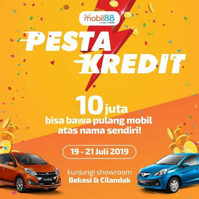 Gebyar " PESTA KREDIT #mobil88 19-21 JuLi 2019 "
Di #mobil88Bekasi dan #Mobil88Cilandak

Banyak Bonusnya.
Terima Tukar Tambah #promo 

 #Mobil88astra  #Mobil88Jakarta  #Mobilbekas #Mobil88astra #Pestakreditmobil882019