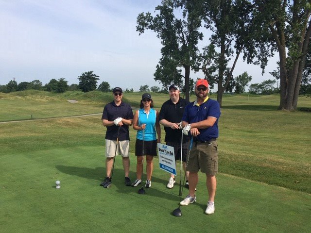 EvolveAx's tweet image. Our director, Lisa Young, enjoying the sunshine on the green at OIAA's 6th Annual Drivin' Fore Deb Golf Tournament in Windsor. Joined by Randy of @TCMutualInsures, Anthony of #TCIA, and Talaal of #MatthewsAbogado

Good luck to all!
#oiaawindsor