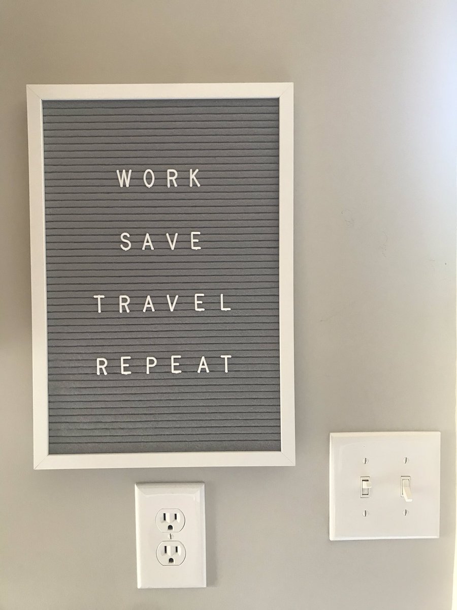 clarityconsult2's tweet photo. New office decor.  Where are you headed next? #worksavetravelrepeat  #officedecor #feltboard #clarityconsult #travel #clarity #consult #worktotravel #whereareyouheaded #nexttrip https://t.co/oefMtJ3KpF