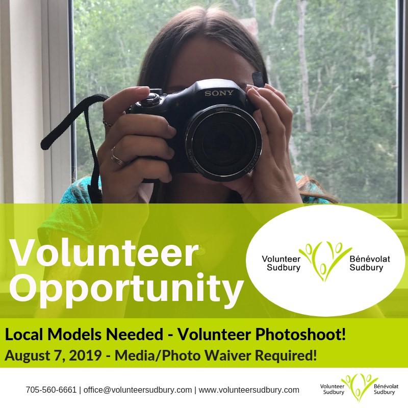 VolunteerSuds's tweet photo. #VOLUNTEEROPPORTUNITY | If you're interested in modelling, this opportunity is for you!
We are looking for volunteers to participate in a photoshoot for us 💚
Visit this link for more details and to sign up: https://t.co/mHcopKWq2S
#lendahand #volunteersudbury #greatersudbury https://t.co/zkeUCwQgJD