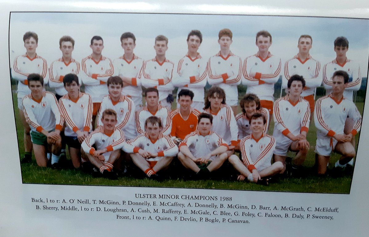 AodhanHarkin's tweet photo. Tyrone Minors 1988. https://t.co/DQl8bk6waJ