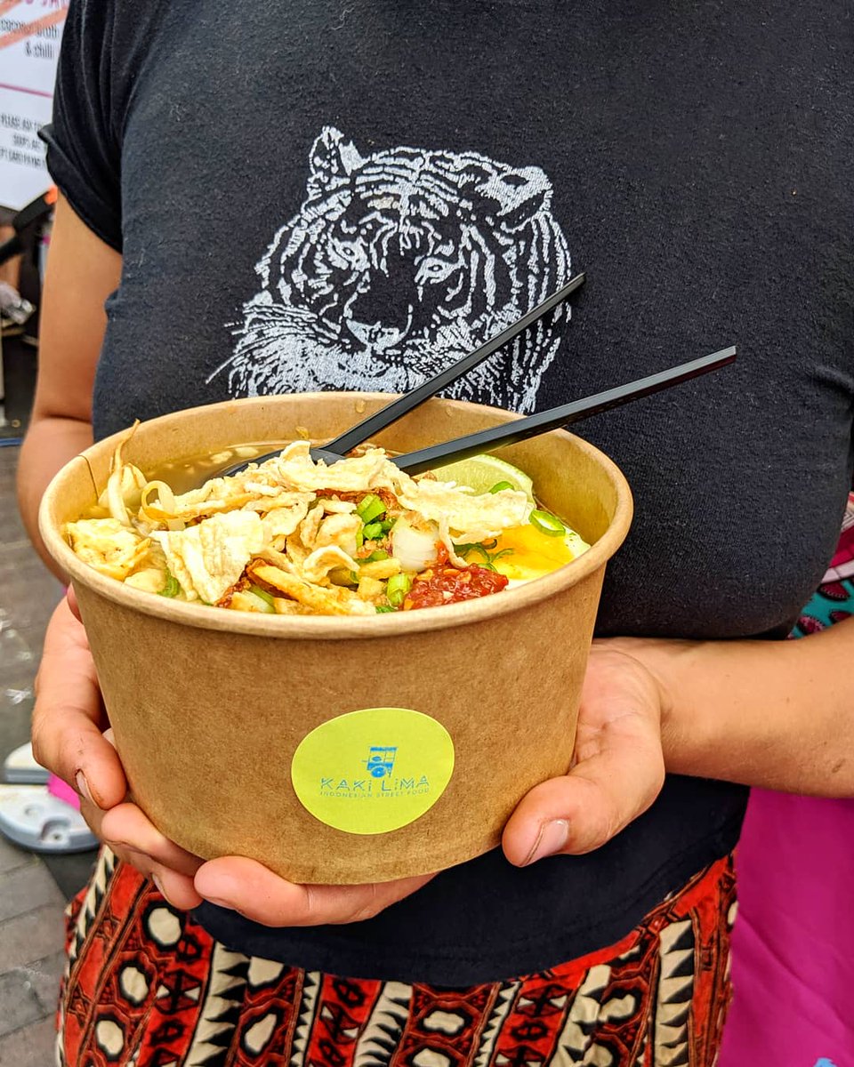 That does mean, however, that there's just two opportunities left to grab a bowl of our award-winning soto before we part...! 😱🌶️🍜 So come see us at West India Quay this Friday or next, 12-2pm.⁣