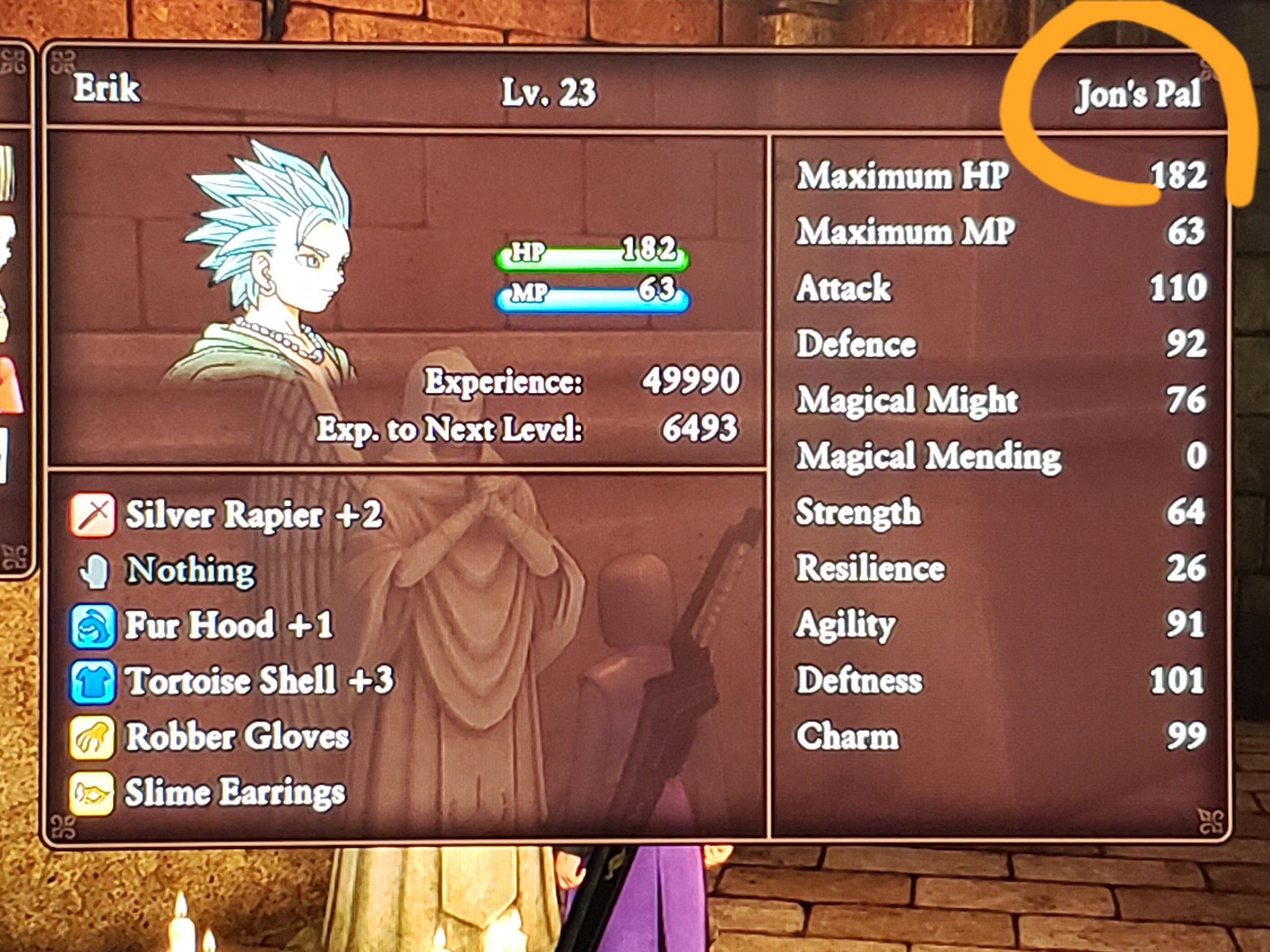 あかね 復活 ド11switchで3週目 さきほどのあれが妙に反響があるので 念のためこちらでも 序盤はpal 仲の良い人 という表現でした やがてpartner Bosom Buddyと親密に 笑 カミュと結婚 カミュ主 主カミュ ドラクエ11 ドラクエ11北米版
