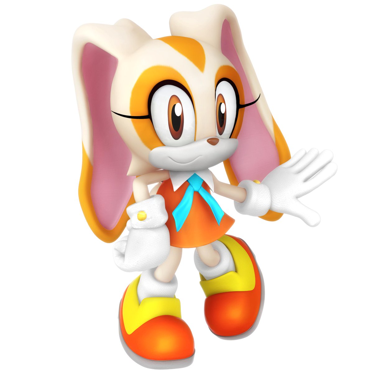 I realized I was bit overdue on a new render of Cream the Rabbit