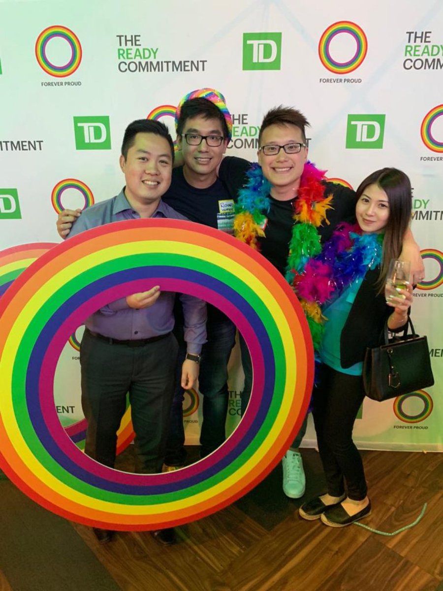 pdychinco's tweet photo. Proud to be working for an organization that supports diversity in my community! #foreverproud #pridereception https://t.co/9qqk1XTlRs