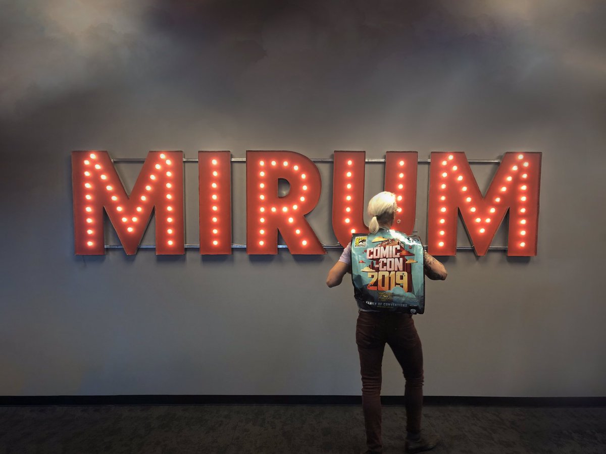 Who’s ready for this? #comiccon #comiccon2019 #mirumagency