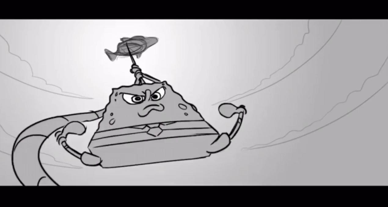 توییتر Lain در توییتر スポンジボブ The Spongebob Movie It S A Wonderful Sponge のストーリーボード まだこれが本当かわからないけど映画恒例の陸の世界に行くのかな 敵キャラのリスかクマっぽい強そうな人かっこいい サンディとイカルドもかなり出番多め