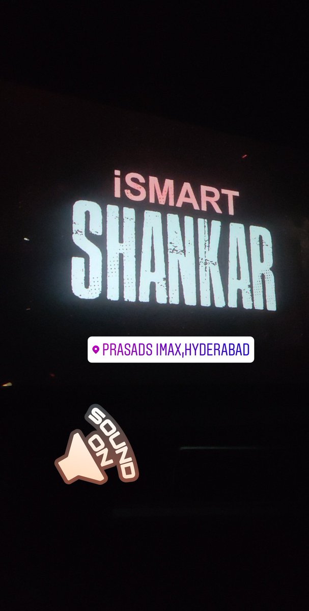 Awsome movie @purijagan ,high voltage acting by #ustadismartshankar @ramsayz02  and Hot looks by @AgerwalNidhhi and @NabhaNatesh over all ga #bommablockbuster #puriisback 😍🤩🤩🤩