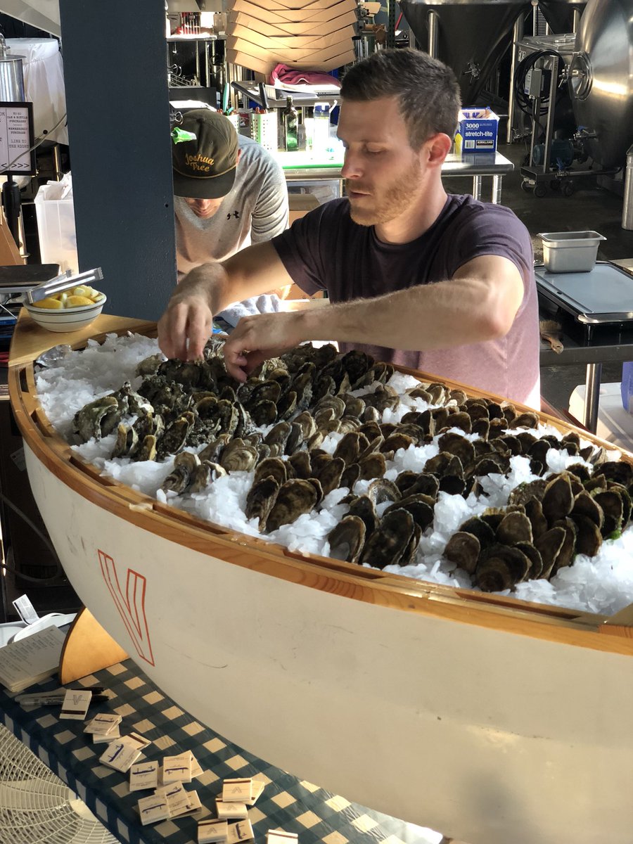 Killer time last night at our first Oyster Shuck with Voyager! Can’t wait for our Crab boil Sunday July 28th 🦀🦐 #urbanrest #voyager #ferndale