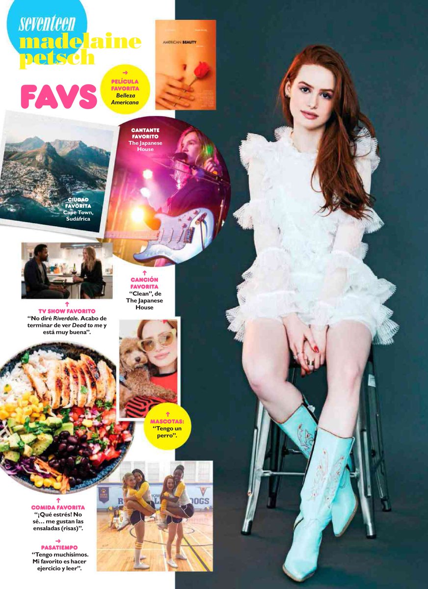 madspetschITA's tweet photo. #NEW @madelainepetsch  photographed for Seventeen México, August 2019. #CherylBlossom #Riverdale https://t.co/HMnPgZ3AGM
