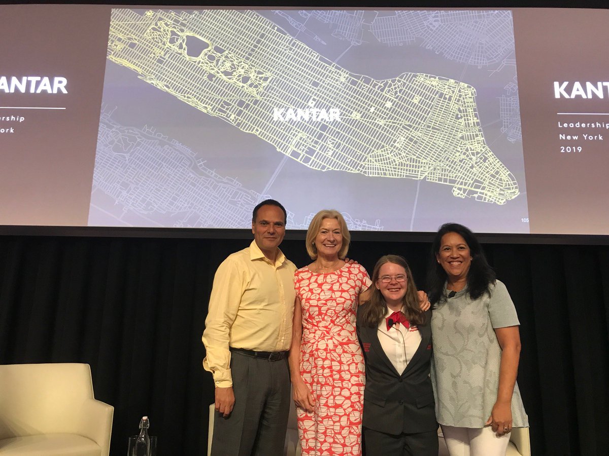 ericsalama's tweet image. With ⁦@SpecialOlympics⁩ ceo ⁦@MaryDavisSO⁩, SO global messenger Hanna JoyAtkinson and @Kantar colleague ⁦@Lynnette_Cooke⁩ for launch of our Extraordinary People partnership which we held in NY last night . Couldn’t think of a better partner 😄