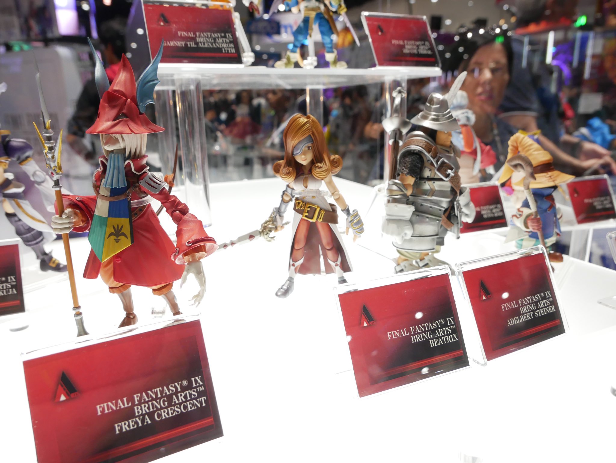 Complete Final Fantasy IX Bring Arts Figure Collection Shown