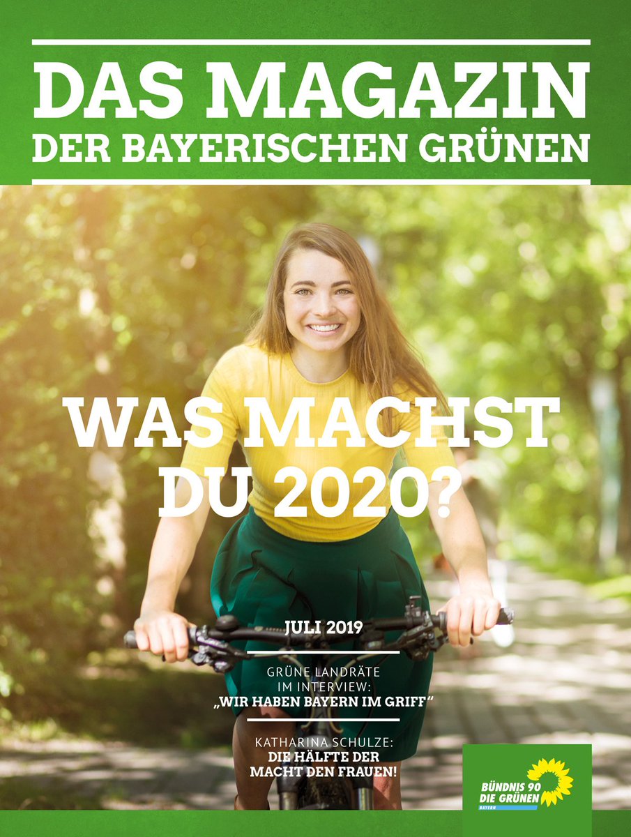 Im März 2020 ist #Kommunalwahl in #Bayern. Mit unserem neuen Magazin wollen wir dich inspirieren, selbst aktiv zu werden – denn auch vor Ort kannst du richtig viel für #Klimaschutz und #Zusammenhalt erreichen. Schau gleich mal rein: 👉 gruene-bayern.de/magazin/ 👈 #wasmachstdu2020
