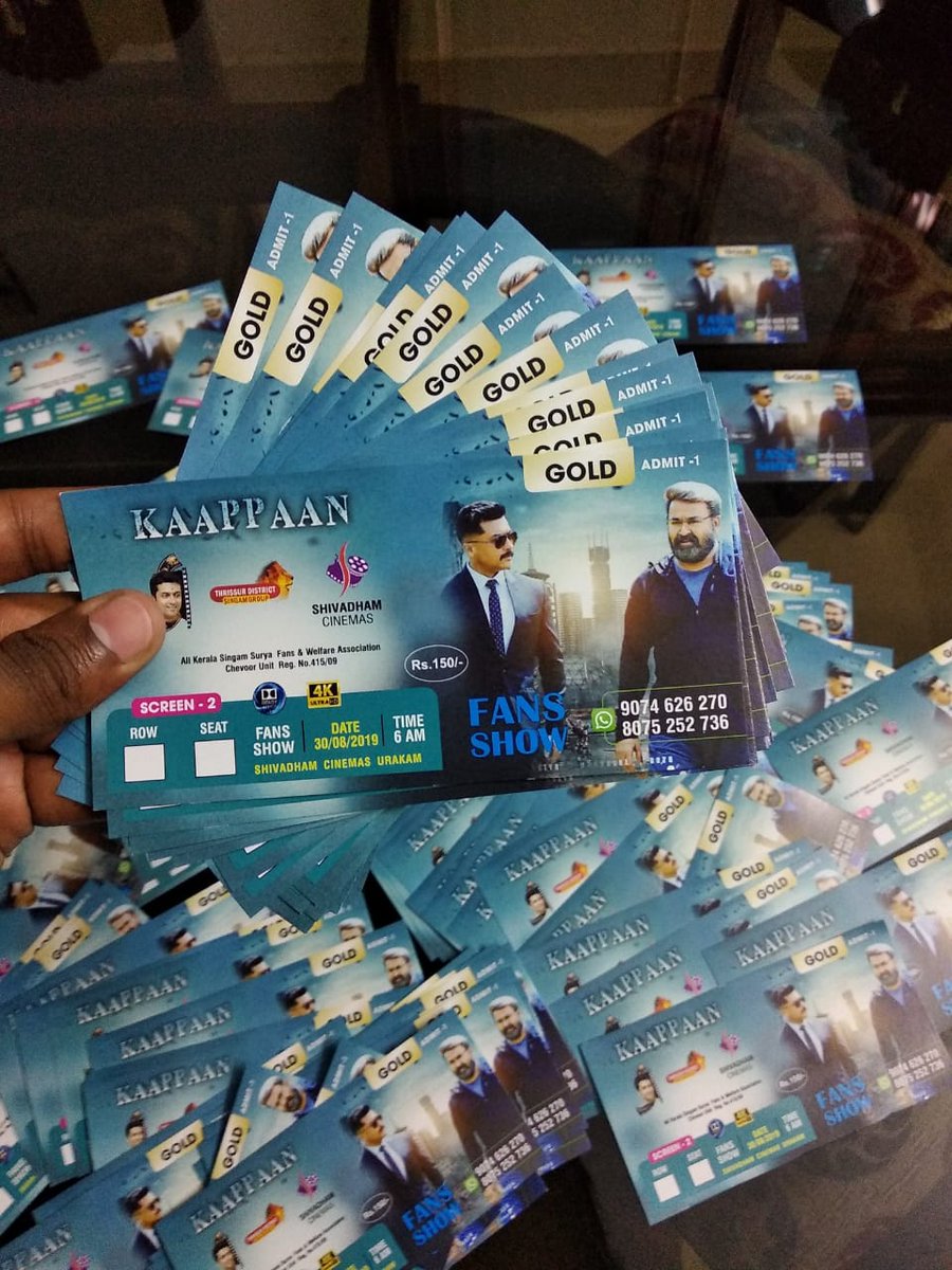 jimmytg619's tweet image. #SingamGroup 🦁 Chevoor Unit First Time FDFS #Kaappaan #FansShow Booking Started At Urakam Shivadham Cinemas Grab Your Tickets 
 ⌚ August 30th 👈 Block Ur Tickets Now  
More Details Contact : 📞..
📲 9074 626 270 - SAGAR 
📲 8075 252 736 - ALAN 
@Suriya_offl @rajsekarpandian