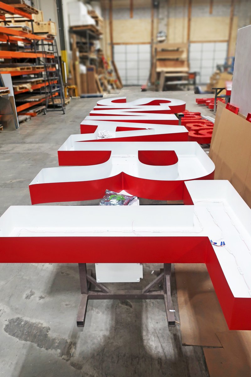 We've got a lot of SMARTs in the shop. #buildingbrandstogether
-
-
-
-
-
#manufacturing #shop #fabrication #cima #sign #signs #signage #channelletters #LEDs #LEDsign