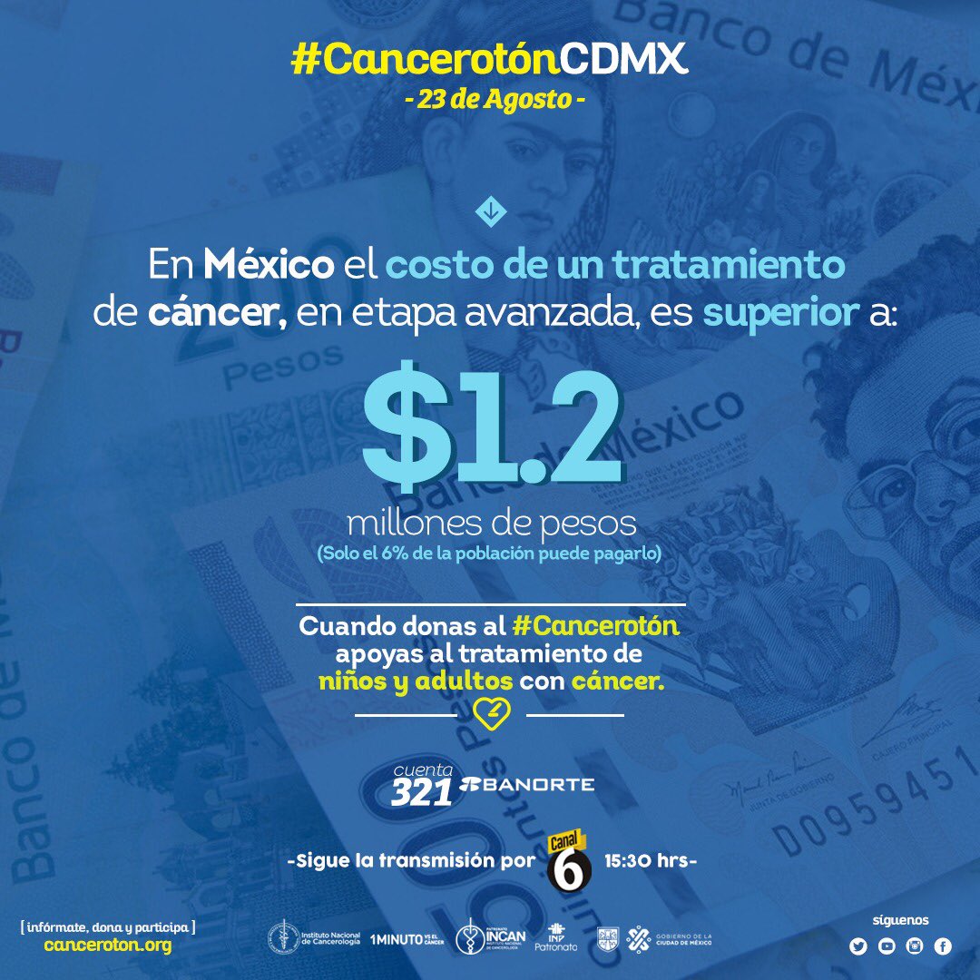 caliente92fm's tweet photo. #CANCEROTÓN #SALVAVIDAS https://t.co/e9VV35fTWG