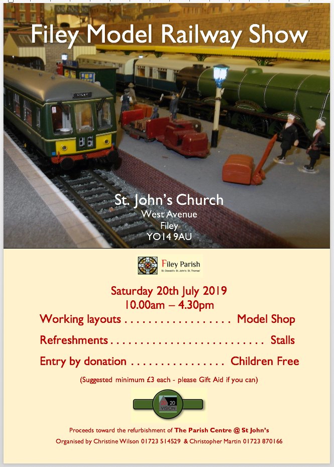 FileyVicar's tweet image. THIS Saturday, take a trip to the coast by rail....