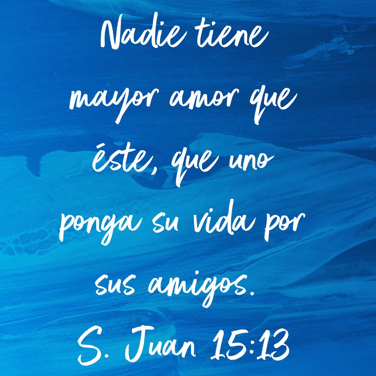 WandaMa46034709's tweet photo. Nadie tiene mayor amor que éste, que uno ponga su vida por sus amigos.
S. Juan 15:13 RVR1960
https://t.co/CVWgAx0Mla https://t.co/zFU0e3jzOO