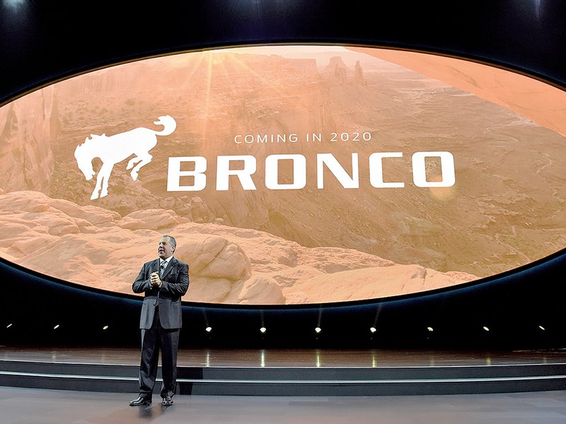 Automotive_News's tweet photo. Ford planning Bronco-based pickup, forecasting firm says https://t.co/h8BDWAutfS https://t.co/5f7SjPQc0L