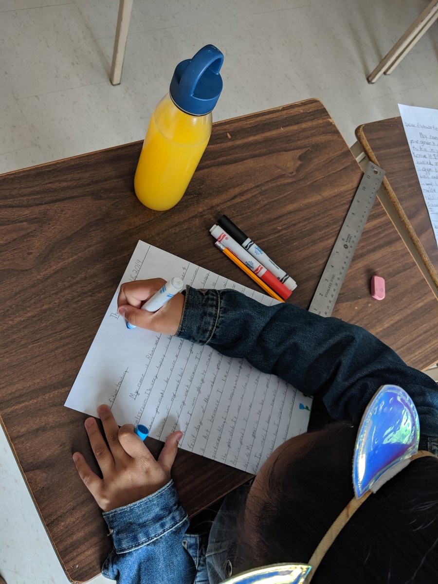 <a href="/dp_slc/">DP Summer Literacy Camp</a> Sienna- students wrote a letter to their future teacher detailing their interests, challenges and goals for the new year📝♥️ Very proud of their progress and hard work!