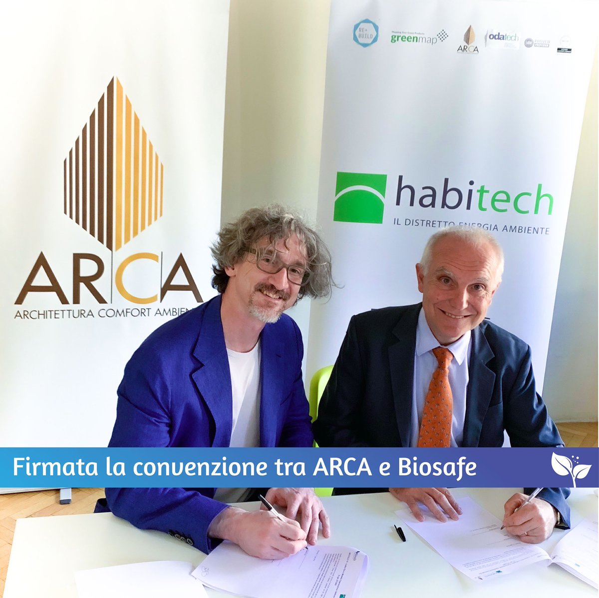 ARCACasaLegno's tweet photo. Altra collaborazione siglata su un tema per noi molto importante: formare i professionisti e sensibilizzare i committenti sul tema della salubrità degli ambienti interni. #biosafe #ARCAcert #ARCAcertificazione https://t.co/FHN6nm3lj3