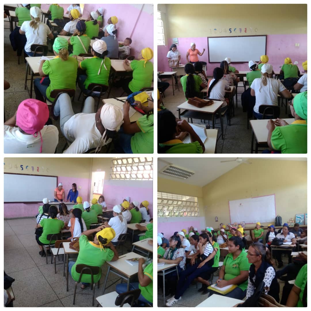 Reunión del #FrenteFernandaBolaños del Mcpio Santa Rita socializando futuras actividades, uniformes de cocineras y cocineros y Plan Agosto Escuelas Abiertas 

#CocinerasMovilizadasEnRevolucion @psuvaristobulo @MPPEDUCACION <a href="/NicolasMaduro/">Nicolás Maduro</a>