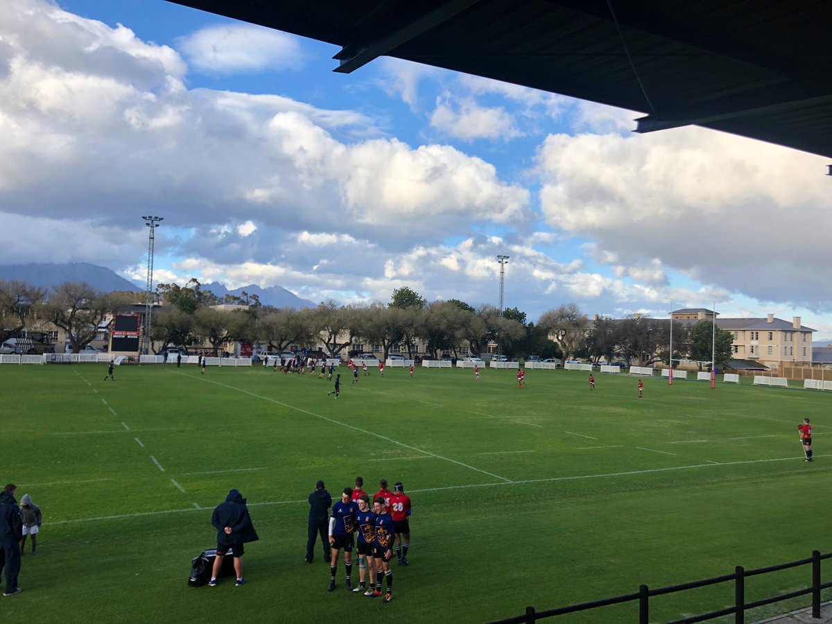 LRGSRugby's tweet photo. A superb day of Rugby here at HTS Drostdy, three extremely well matched games against tough, physical opposition.
U16 Game 1 - 17-19 W
U16 Game 2 - 34-5 L
U18 Game - 39-12 W
The boys now have a few days of well earned rest to see the sights of Cape Town.
#LRGSinSA🇿🇦 https://t.co/OmzCCgJror