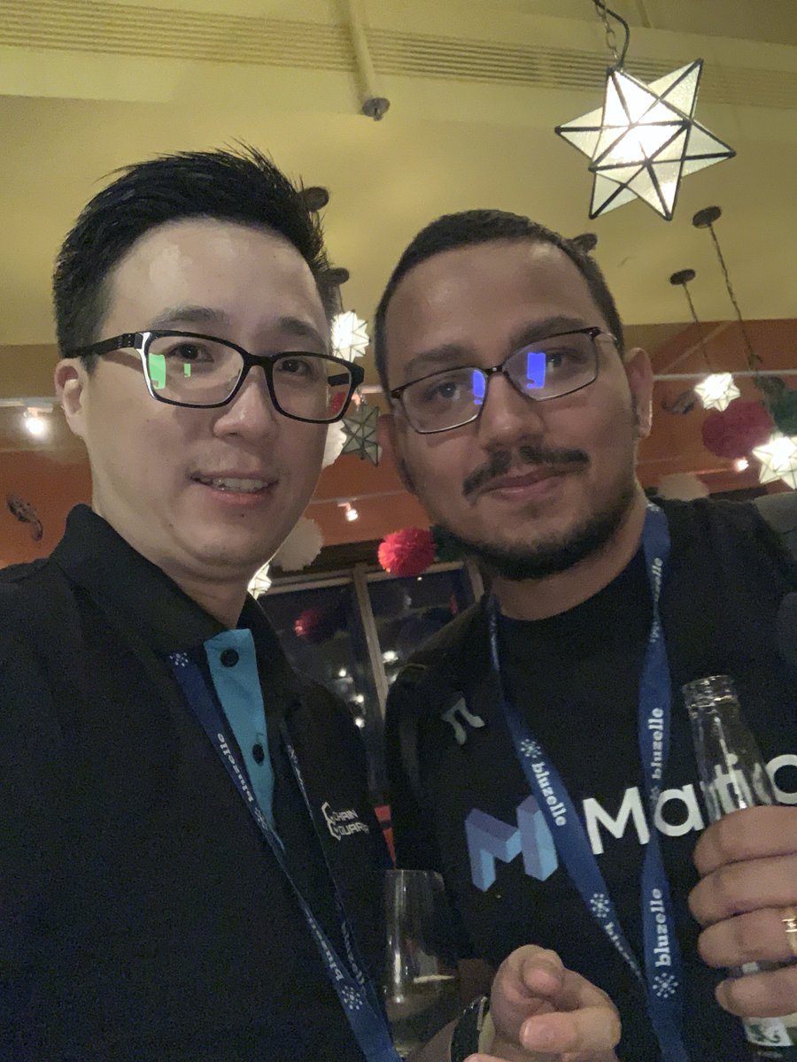 PentagonGamesXP's tweet image. Our co-founder @GoldbugAsia also shared a few drinks with @sandeepnailwal COO of @maticnetwork @PGConnects - awesome networking😃