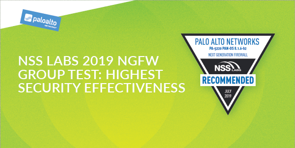 PaloAltoNtwks's tweet photo. Our #NGFW blocked 100% of evasions, earning the highest security effectiveness score among 12 products tested by NSS Labs: https://t.co/1HtOqMIQWR https://t.co/1GXAqyNHM1