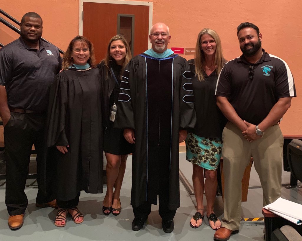 RPBHSOfficial's tweet photo. RPBHS Administration at Summer Graduation. https://t.co/KxZF2610ES