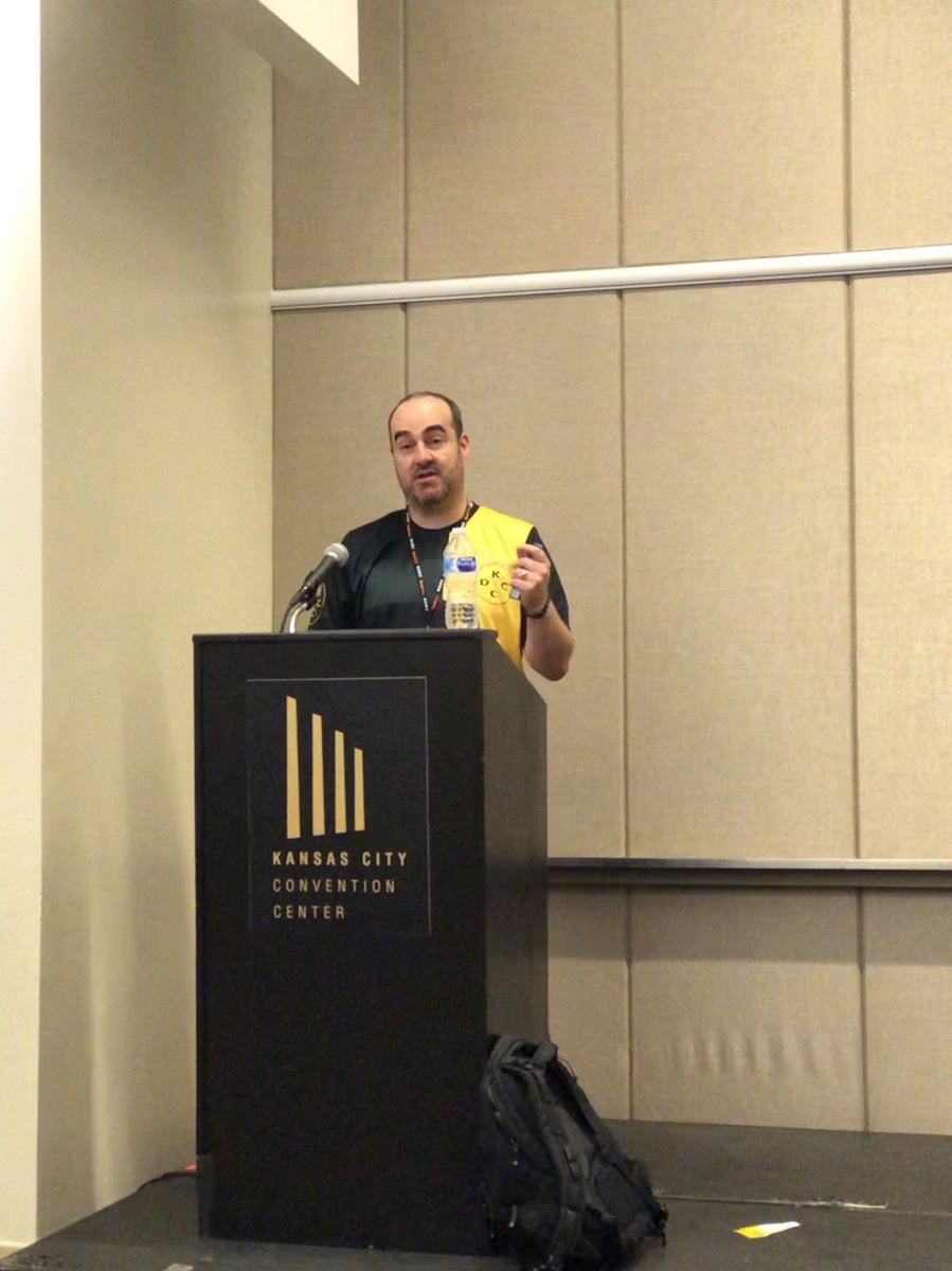 ferventcoder's tweet image. Gary (@gep13) presenting on Cake Build @kc_dc #kcdc #kcdc2019