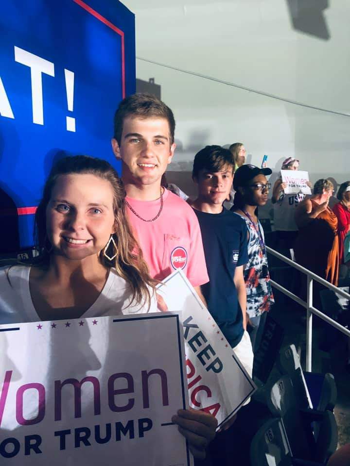 TogetherYR's tweet photo. Chair candidate @CEWhiteford &amp; Triangle Regional Director candidate @erynnnn_raeeee braved the heat to sign up new YRs &amp; the energy was palpable for @realDonaldTrump! We're ready to do the work to recruit &amp; grow the @NCYoungGOP! #NCFYREngaged #ncfyr #ncpol #ncgop #LeadRight #KAG https://t.co/y32Hx1Ql20