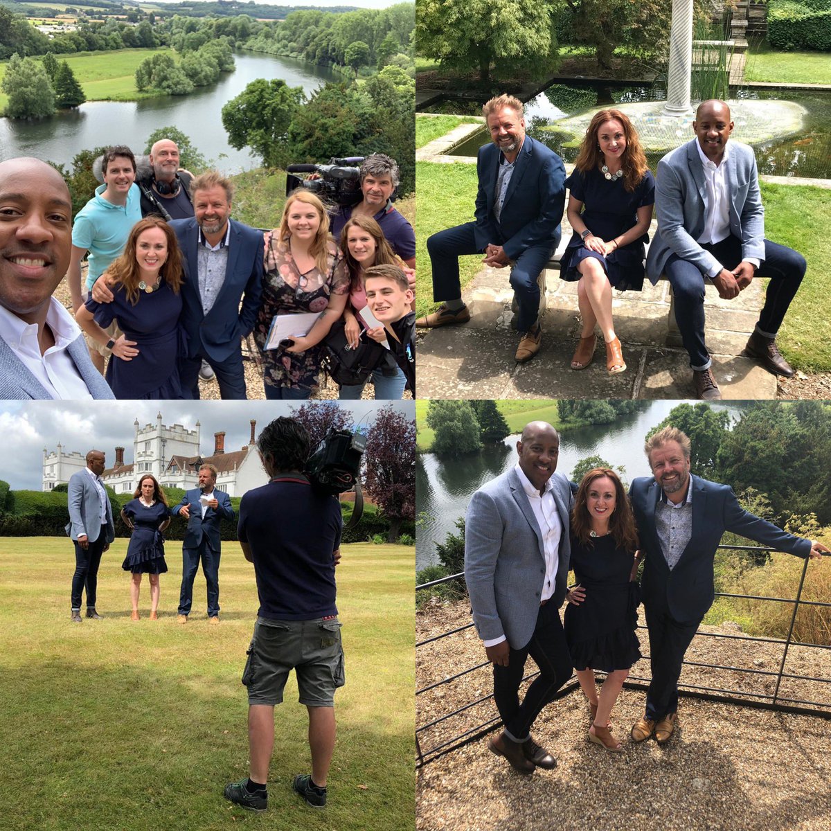 DionDublinsDube's tweet photo. Another “Homes Under The Hammer” #HUTH  Links day done,with this brilliant crew! We smashed it today guys,well done! #HammerTime #HammerTeam @TVMartinRoberts @MartelMaxwell @BBCOne https://t.co/BNDLoFrOt8