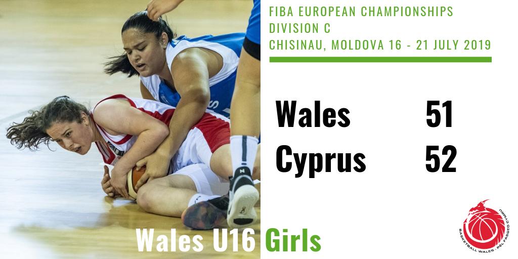 BasketballWales's tweet image. It was heartbreak for the U16 girls as they lose to Cyprus 51-52. They were in the hunt all game and just missed out at the final whistle.
Top performances in today's game from
Esme Cornelius 12pts/10rebs
Funmi Ofuwaiye 10pts/9rebs
Daisy Porter 8pts
#FIBAU16Europe #Cymru #Wales