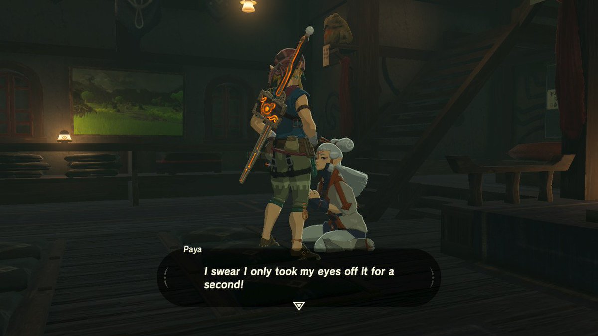 How dare she? #Paya #BreathoftheWild #NintendoSwitch