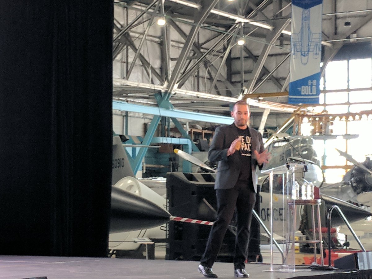 wingsmuseum's tweet photo. We have another full lineup of amazing presenters today focusing on current and future space exploration, starting with Wil Santiago from 
@LockheedMartin! #Apollopalooza https://t.co/SiOaXKsfua