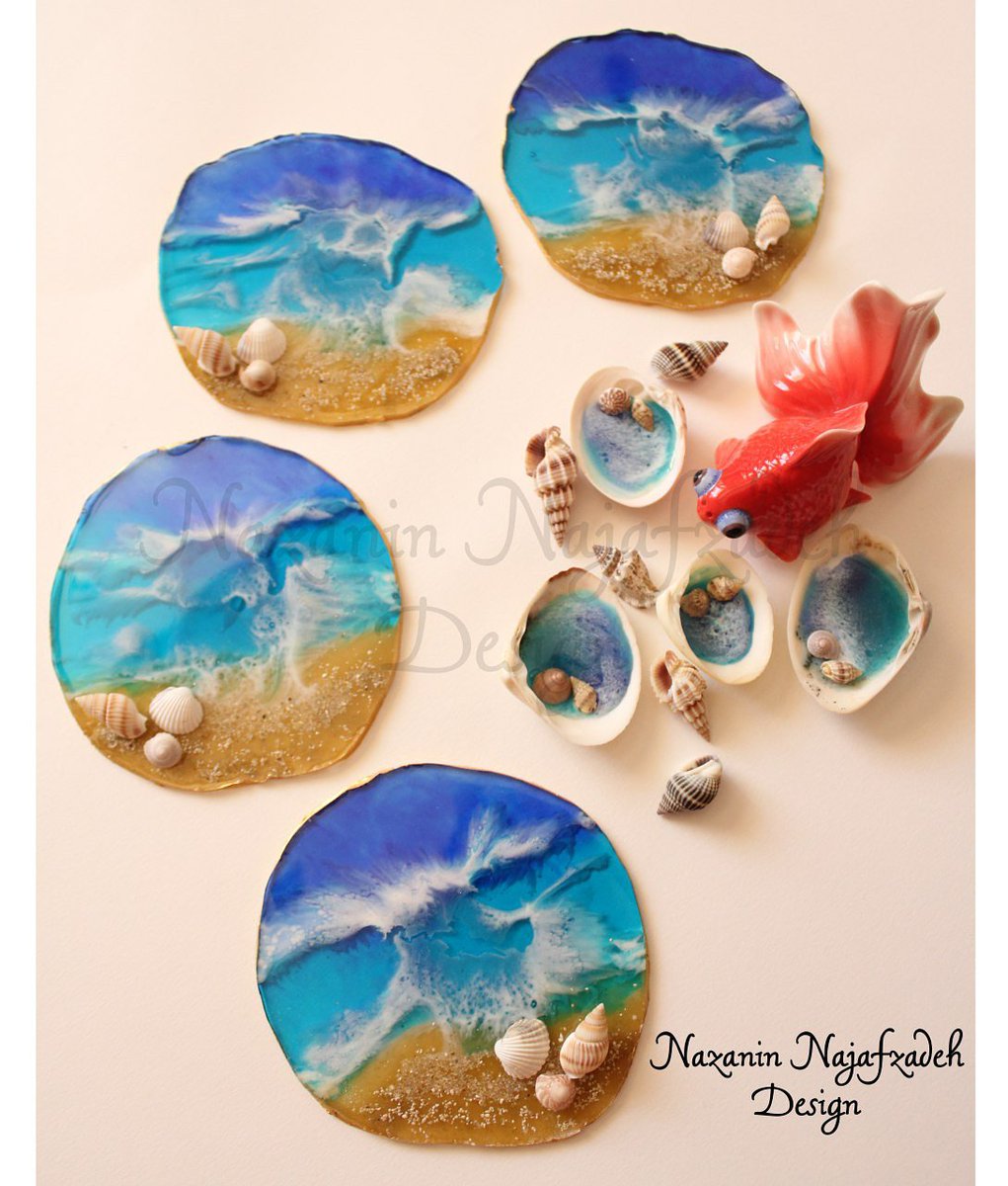 NLuxdesign's tweet photo. زیر لیوانی های طرح دریا
ocean coasters
insta:nazanin.najafzadeh.luxdesign
#abstract #painting #resin #resinartists #resinart #fluidart #رزین #آبستره #nazaninnajafzadeh #luxury #resincoasters #resincoasterset #coasters #geodart #geodresinart #art #resincraft #luxdesign https://t.co/MRRiVQ5Yic