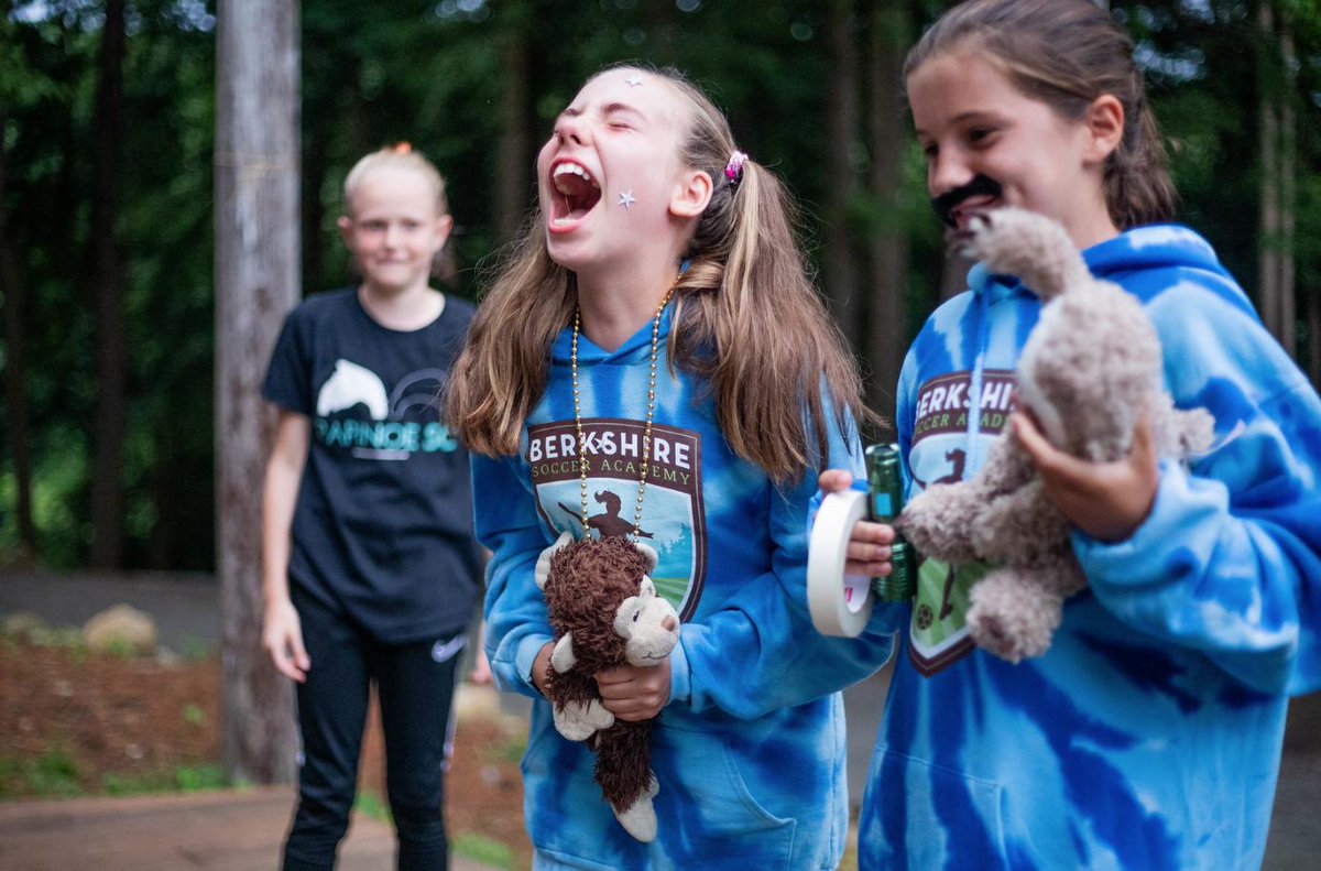 BerkySoccer's tweet photo. Creative skits, silly moments and lots of laughs...Our closing campfire was the perfect celebration of all the fun we've had with our Berky community this week! #SessionV https://t.co/x2eIMsSsEx