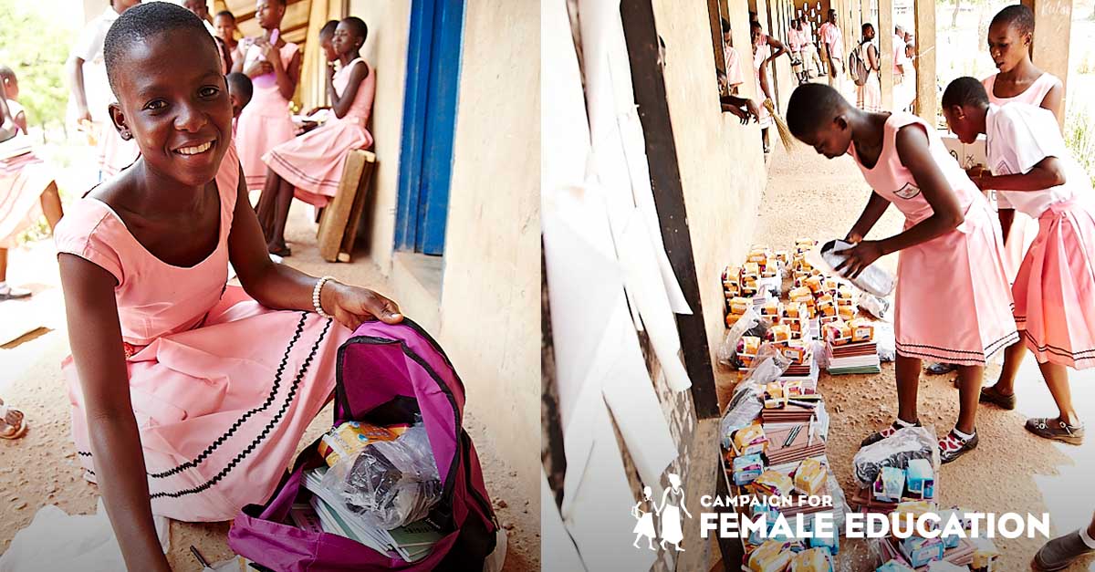 Camfed's tweet photo. Our movement is about breaking down ALL barriers to #GirlsEducation, to end poverty and bring #justice for generations. Did you know that just $80/ยฃ50 can buy a yearโs worth of sanitary products for 2 girls? You can donate here: https://t.co/FzX8Q0fOHL #PeriodPoverty #PassTheCap https://t.co/51B27KGfTf