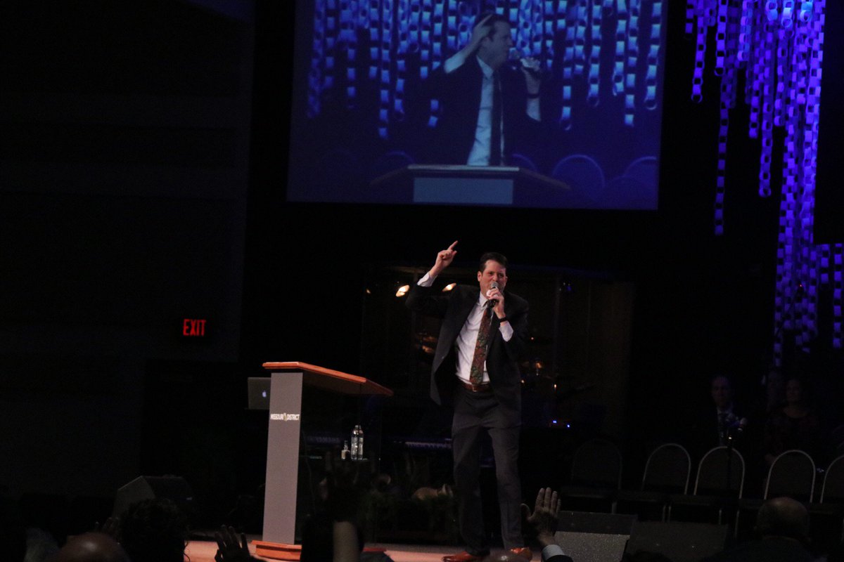 “For the sake of Moses, for the sake of ourselves, for the sake of our children, and most of all for the sake of Missouri, WE MUST GO!” -Rev Bryan Parkey What an incredible 1st service of MO conference 2019!! Day session 1 is happening now!! #moconference19