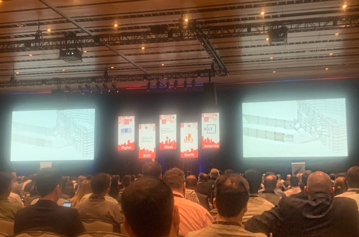 johnbarkwell's tweet photo. I’m excited to be attending the @BILTevent in Seattle this week to learn and share the latest in design and construction technology innovation. @BIMTrack #dbwna https://t.co/oxVcQtNIy7