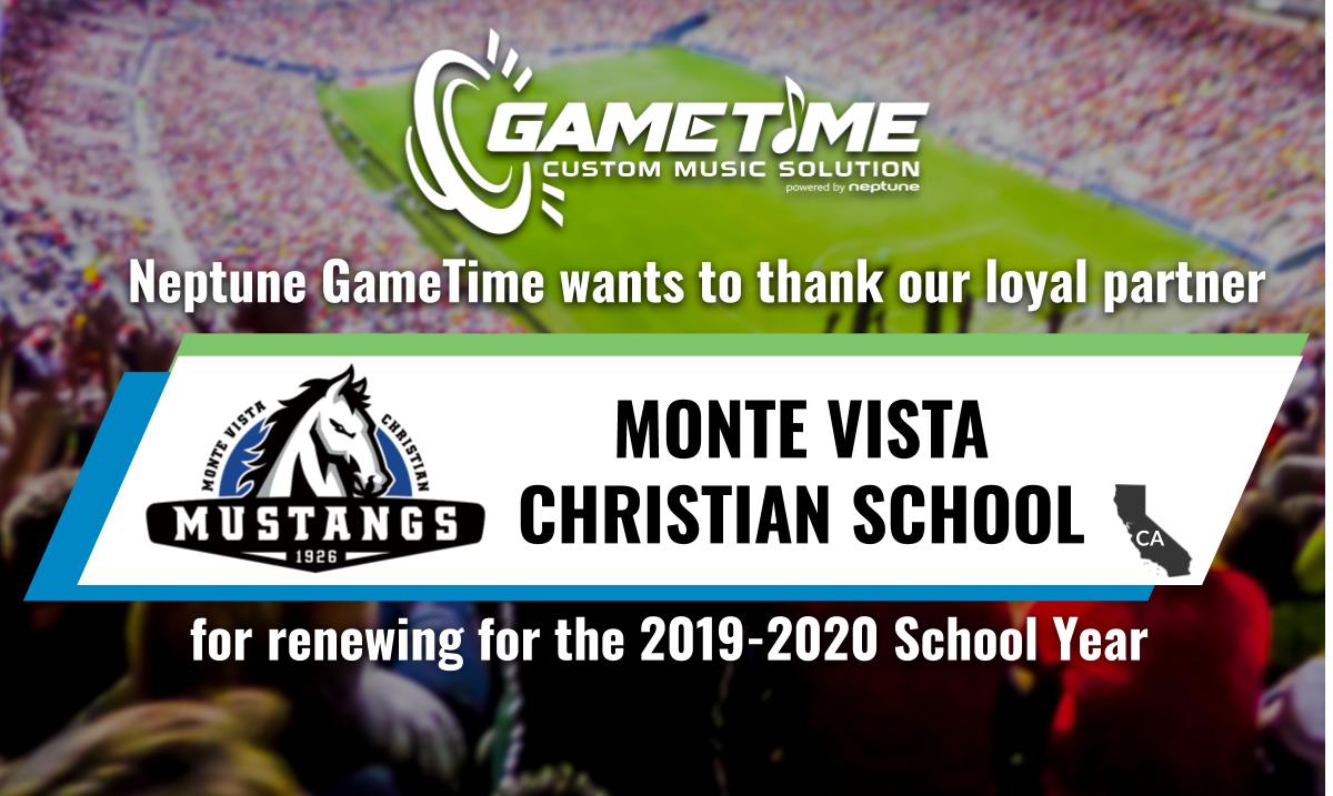 NeptuneGameTime's tweet image. @NeptuneGameTime would like to thank @mvcmustangs for renewing our valued partnership for the 2019-2020 school year! We are excited to continue providing you great, family-friendly music and the professional radio sound everyone loves. Go Mustangs!
