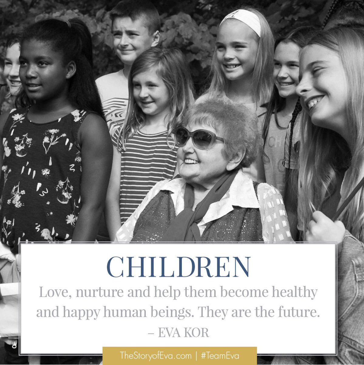 In <a href="/EvaMozesKor/">Eva Mozes Kor</a>’s honor we are redoubling our efforts on the Eva Outreach and Education Program. We humbly ask you to consider donating toward our efforts to educate, inspire and challenge students to be the best they can be. 💙 thestoryofeva.com/education/dona…