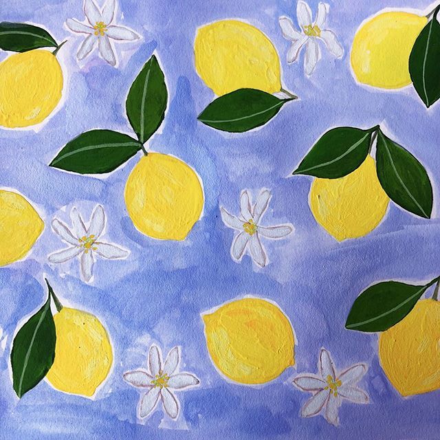 Some lemons for your Thursday 🍋🍋🍋
.
.
.
#studioscenes #doitfortheprocess #painting🎨 #butterflies #wipwednesday #flashesofdelight #thatsdarling #createcultivate #thenativecreative #dreamersanddoers #patterndesign #illustrationdaily #illustration #peop… ift.tt/2LXXidX