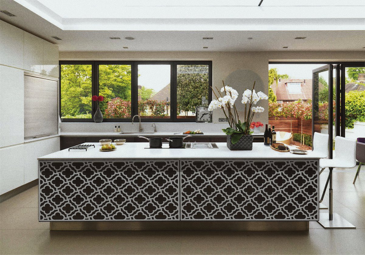 DesignMetalC's tweet image. Design Metal Creation: “CALLAHAN” custom design pattern from our website collection. Idea installed on kitchen counter as decorative panels.
Commercial/Residential 
Don’t hesitate to contact us through here, call us at 941-979-9922 or email us at: support@designmetalcreations.com