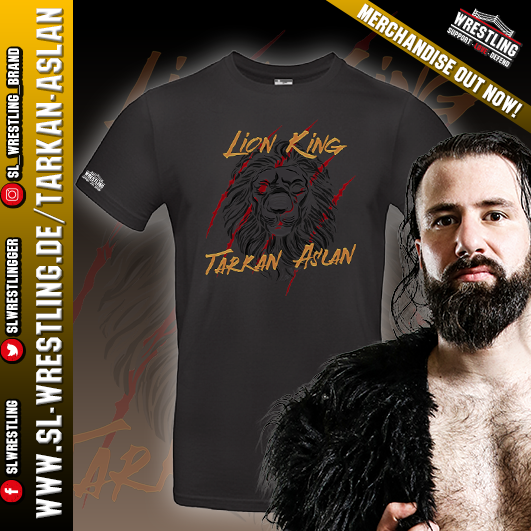 slwrestlingGER's tweet photo. MERCHANDISE VON TARKAN ASLAN 

In unserem großen Sortiment an Wrestlingmerchandise findet Ihr auch die gesamte Produktpalette von @TarkanLionKing. 

https://t.co/iaiTt89qzq 

#wrestling #tarkanaslan #gwf #lionking #wrestlingshirt #wrestlingdeutschland #fightinglion #indywrestling https://t.co/Gsl0qgUZw6